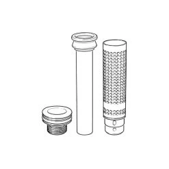 Catering Kitchen Waste Strainer Kit - 1.1/2" X 250mm