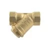 Y In-line Strainer Brass - 1.1/4" BSP PF -Plumbing Supply Store 1 1 4inf x f bsp parallel both ends y in line strainer min 7539 P 1