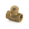 Water Swing Check Valve - Brass 1.1/4" BSP -Plumbing Supply Store 1 1 4inf x f swing check valve bsp paraiiel female x female brass min 7465 P 1