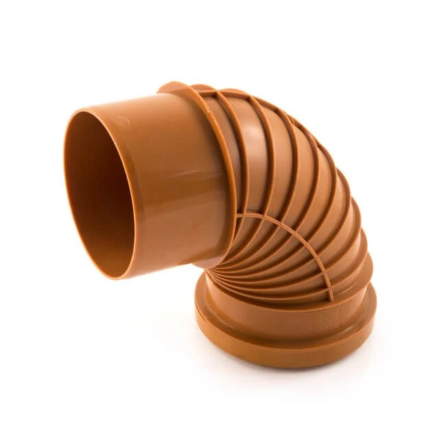 Polyrib Swept Bend 87.1/2° Single Socket/Spigot 110mm 4 Polyrib Swept Bend 87.1/2° Single Socket/Spigot 110mm - Image 2