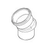 Soil Drain Adjustable Bend 0 – 30° M X F Grey 110mm -Plumbing Supply Store 110 mm x 0 30 adjustable bend ring seal spigot polypipe soil vent grey min 12984 L 1