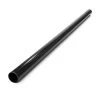 Soil & Vent Plain End Pipe - 110mm X 2.5m Black