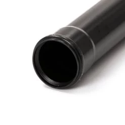 Soil Pipe Single Socket - 110mm X 2.5m Black -Plumbing Supply Store 110 mm x 2 5 m single socket pipe polypipe soil vent blac min 16108 P 2