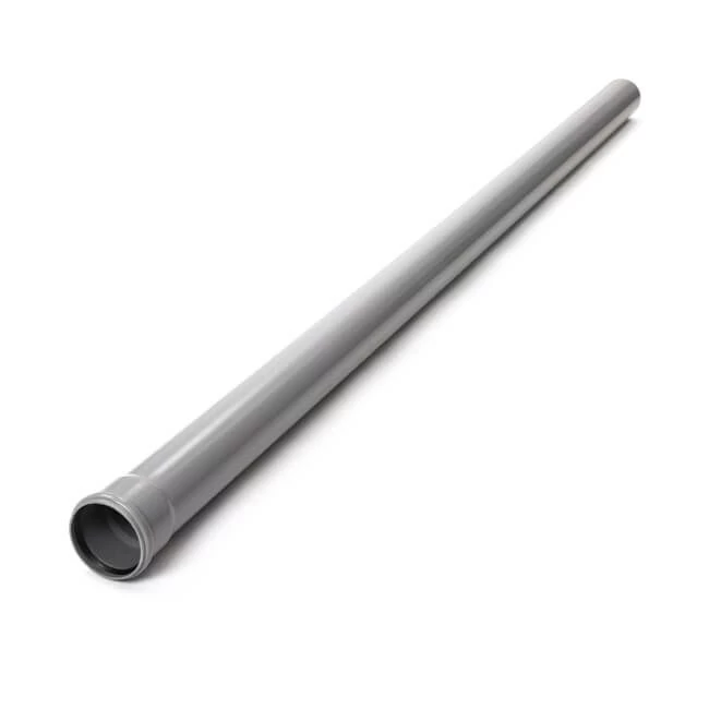 Soil Pipe Single Socket - 110mm X 2.5m Grey 3 Soil Pipe Single Socket - 110mm X 2.5m Grey