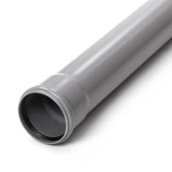 Soil Pipe Single Socket - 110mm X 2.5m Grey 7 Soil Pipe Single Socket - 110mm X 2.5m Grey -Plumbing Supply Store 110 mm x 2 5 m single socket pipe polypipe soil vent grey min 12957 P 2