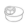 Waste Pipe Adaptor - 110mm X 32mm Single To Socket -Plumbing Supply Store 110 mm x 32 mm waste pipe adaptor single to socket polypipe min 13440 L 1