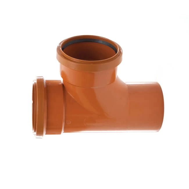 Double Socket Equal Junction - 110mm X 87.1/2° 4 Double Socket Equal Junction - 110mm X 87.1/2° - Image 2