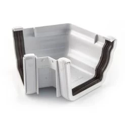 120° Angle External - Square High Capacity - White