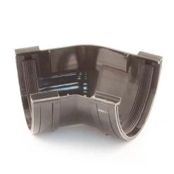 135° Angle External - Round High Capacity - Black