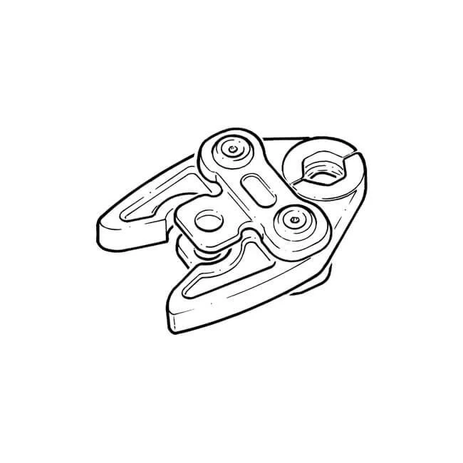 Press-fit Jaw - 15mm 3 Press-fit Jaw - 15mm