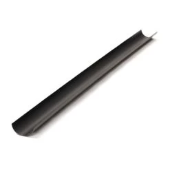 150 Mm X 4 M Black Half Round Gutter