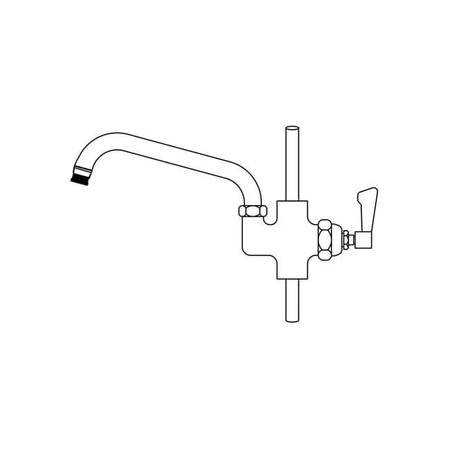 Aquajet BF3 Lever Bowl Filling Faucet - 16" Spout 3 Aquajet BF3 Lever Bowl Filling Faucet - 16" Spout - Image 2