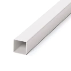 2.5 M 65 Mm Square Downpipe - White -Plumbing Supply Store 2 5 m 65 mm square downpipe polypipe white min 12370 P 2