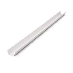 2 M - Square Gutter - White