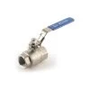 Stainless Steel Ball Valve - 2 Piece 1.1/4" BSP PF -Plumbing Supply Store 2 piece 1 1 4in stainless steel ball valve bsp parallel f min 16838 P 1