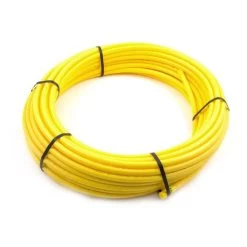 Gas Pipe Coil - 25mm X 50m Yellow MDPE