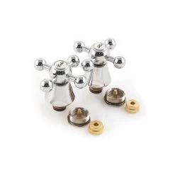 Basin & Kitchen Cross Head Tap Reviver - 3/4" Pair