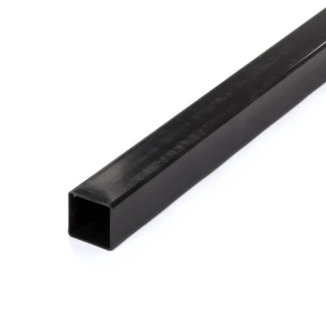 4 M 65 Mm Square Downpipe - Black 5 4 M 65 Mm Square Downpipe - Black - Image 3