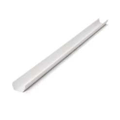 4 M - Square Gutter - White
