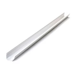 4 M - Square High Capacity Gutter - White