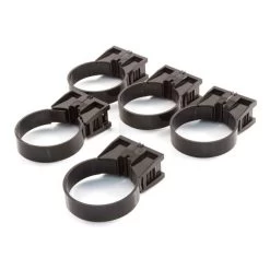 68 Mm Quick Fix Clip - Black - Pack Of 5