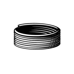 Plumbing Supply Store 32 LPG Low Pressure Hose 8mm Bore, 14mm O.d. 50m Coil