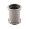 Soil & Vent Double Socket - 82mm Grey -Plumbing Supply Store 82 mm double socket polypipe soil vent grey min 12962 P 1
