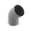 Soil & Vent Offset Bend Socket/Spigot 82mm X 135° Grey -Plumbing Supply Store 82 mm x 135 offset bend socket spigot polypipe soil vent grey min 12975 P 1