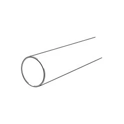 Soil & Vent Plain End Pipe - 82mm X 3m Black -Plumbing Supply Store 82 mm x 3 m plain end pipe polypipe soil vent black min 16104 L 1