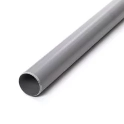 Soil & Drain Plain End Pipe - 82mm X 3m Grey -Plumbing Supply Store 82 mm x 3 m plain end pipe polypipe soil vent grey min 12951 P 2