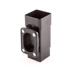 Access Pipe Square - Black