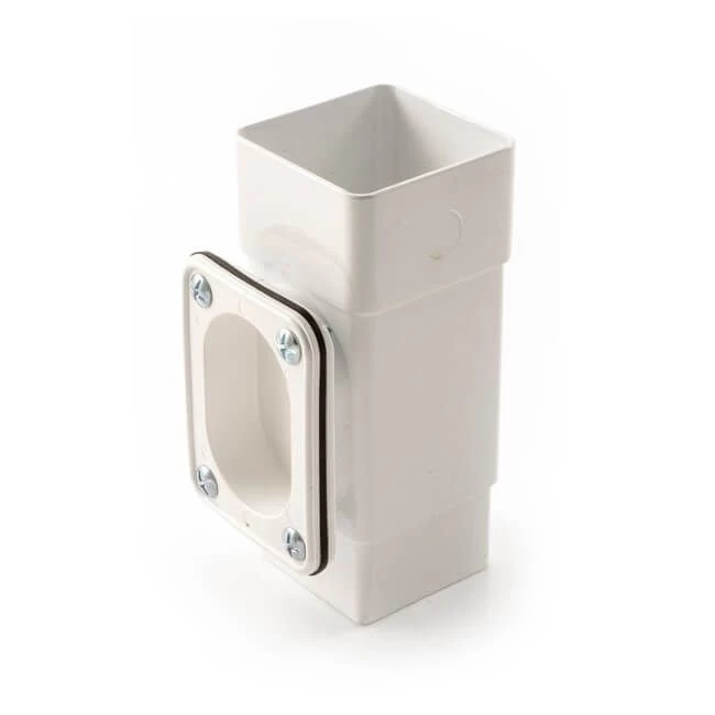 Access Pipe Square - White 3 Access Pipe Square - White