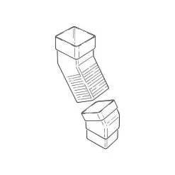 Adjustable Offset Bend Square - Black -Plumbing Supply Store adjustable offset bend square polypipe black min 12392 L 1