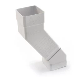 Adjustable Offset Bend Square - White