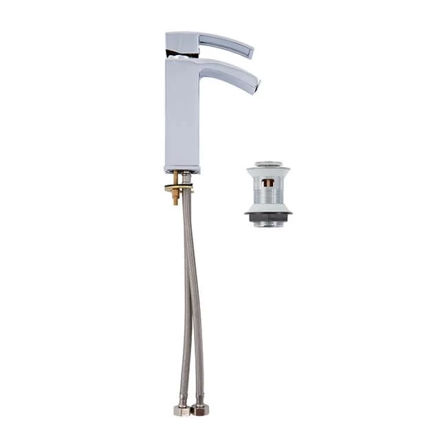 Alice Monobloc Basin Mixer Tap & Clicker Waste 4 Alice Monobloc Basin Mixer Tap & Clicker Waste - Image 2