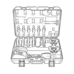 Alpha Press PZ-3240 Press Fit Kit - 15 To 54mm -Plumbing Supply Store alpha press pz 3240 press fit kit 25465 25465 l 2