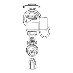 Altecnic Apartment Control Assembly & Hot Water Meter With M-Bus
