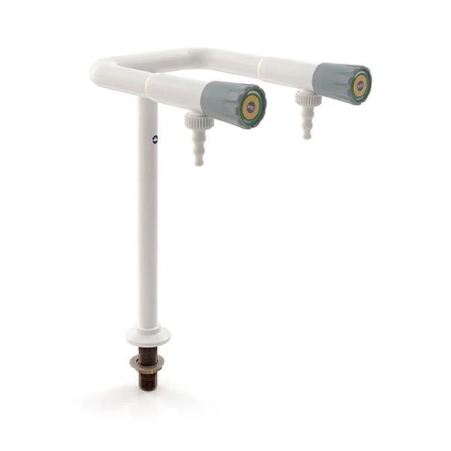Arboles Laboratory Bench Mounted Twin Water Taps 3 Arboles Laboratory Bench Mounted Twin Water Taps