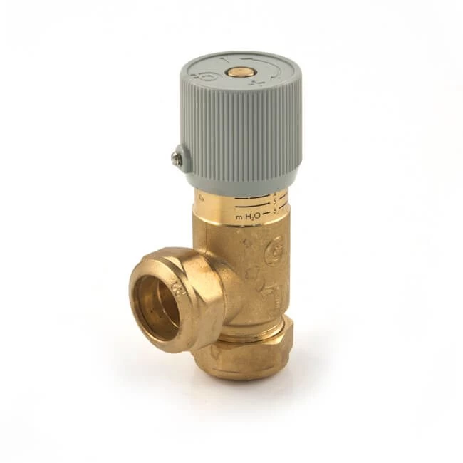Caleffi Automatic By-Pass Differential Valve - 22mm Angled 3 Caleffi Automatic By-Pass Differential Valve - 22mm Angled