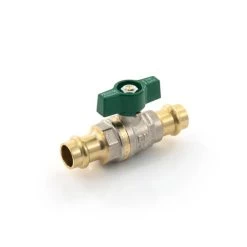 Ball Valve - 22mm Press-fit, Butterfly Handle