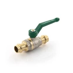 Ball Valve - 22mm Press-fit, Lever Handle