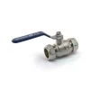 Ball Valve - 28mm Compression Blue Lever Handle -Plumbing Supply Store ball valve 28mm compression 25 bar blue lever handle 23369 2 min 23369 P 1