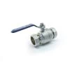 Ball Valve - 54mm Compression Blue Lever Handle -Plumbing Supply Store ball valve 54mm compression 25 bar blue lever handle 23388 2 min 23388 P 1