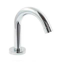 Basin Mounted Spout For Tamper Free Requirements