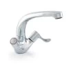 Emilia Quarter Turn Lever Head Mono Sink Mixer Tap -Plumbing Supply Store carlota quarter turn lever head monobloc sink mixer 24280 24280 P 1