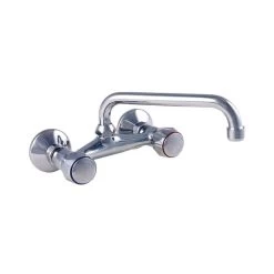 CaterTap Metal Head Sink Mixer Tap, Panel Mounted