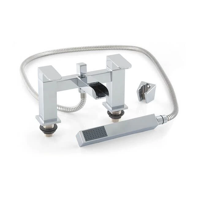 Cleopatra Waterfall Lever Bath Shower Mixer Tap 4 Cleopatra Waterfall Lever Bath Shower Mixer Tap - Image 2