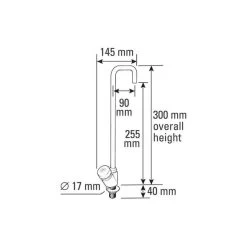 Delabie Swan Neck Tap -Plumbing Supply Store delabie swan neck tap min 20142 L 1