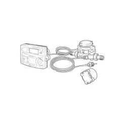 Itron CF Echo II Ultrasonic Heat Meter DN20 3/4" BSP M -Plumbing Supply Store dn20 3 4in bsp m compact ultrasonic heat meter min 20960 L 1