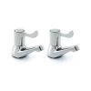 Emilia Quarter Turn Lever Head Bath Taps, Pair -Plumbing Supply Store emilia quarter turn lever head bath taps 24275 24275 P 1